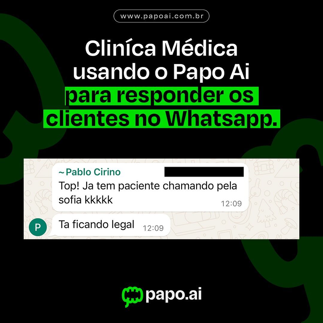 Depoimento cliente Papo AI