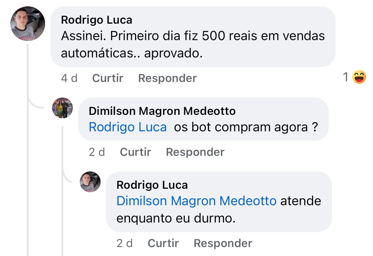 Depoimento cliente Papo AI