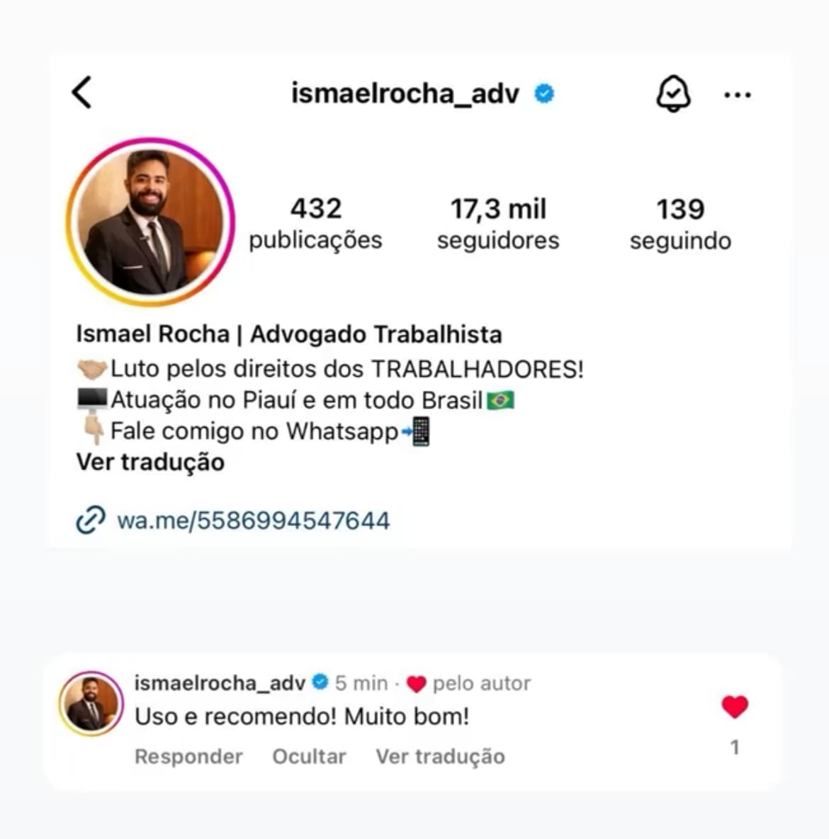 Depoimento cliente Papo AI