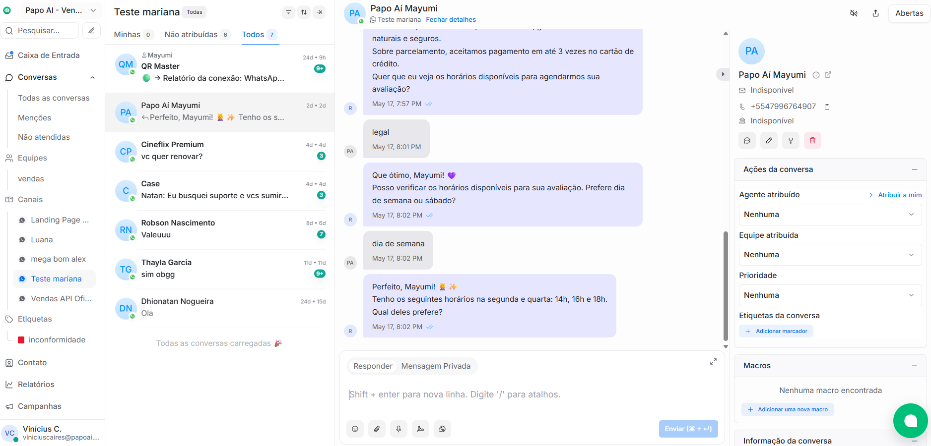 CRM Papo Ai
